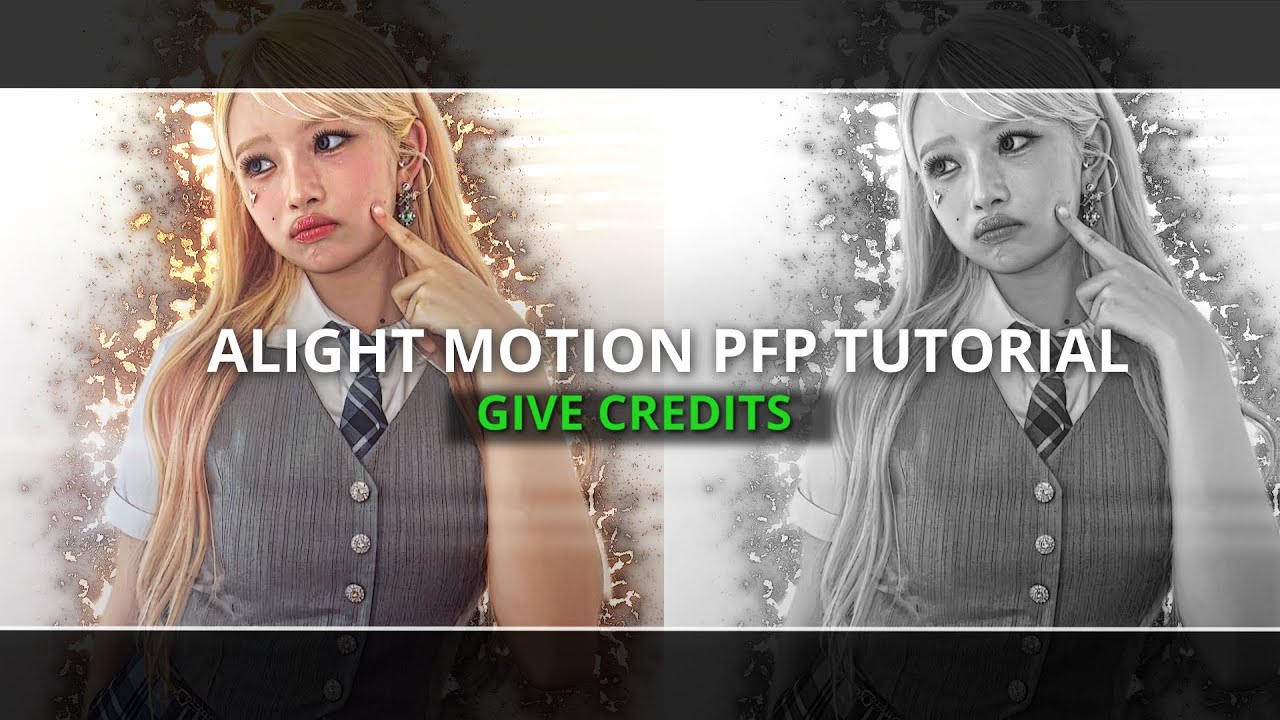ALIGHT MOTION PFP TUTORIAL | JENXIEE👄