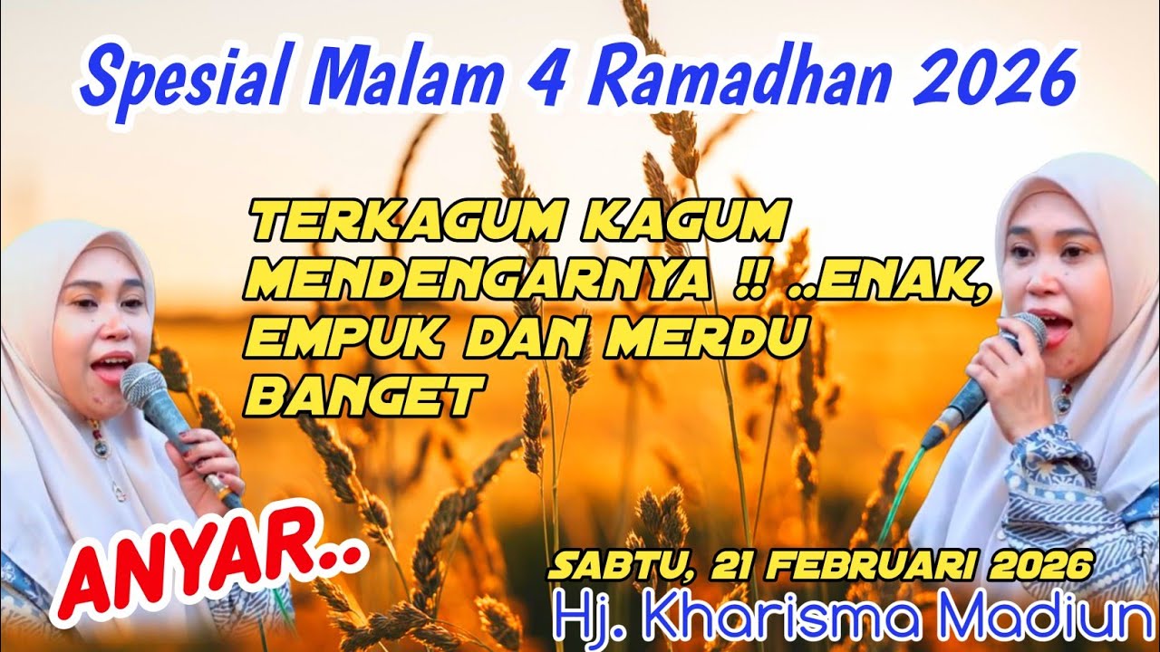 PENGAJIAN HJ. KHARISMA YOGI NOVIANA MADIUN SPESIAL MALAM 4 RAMADHAN 21 FEBRUARI 2026
