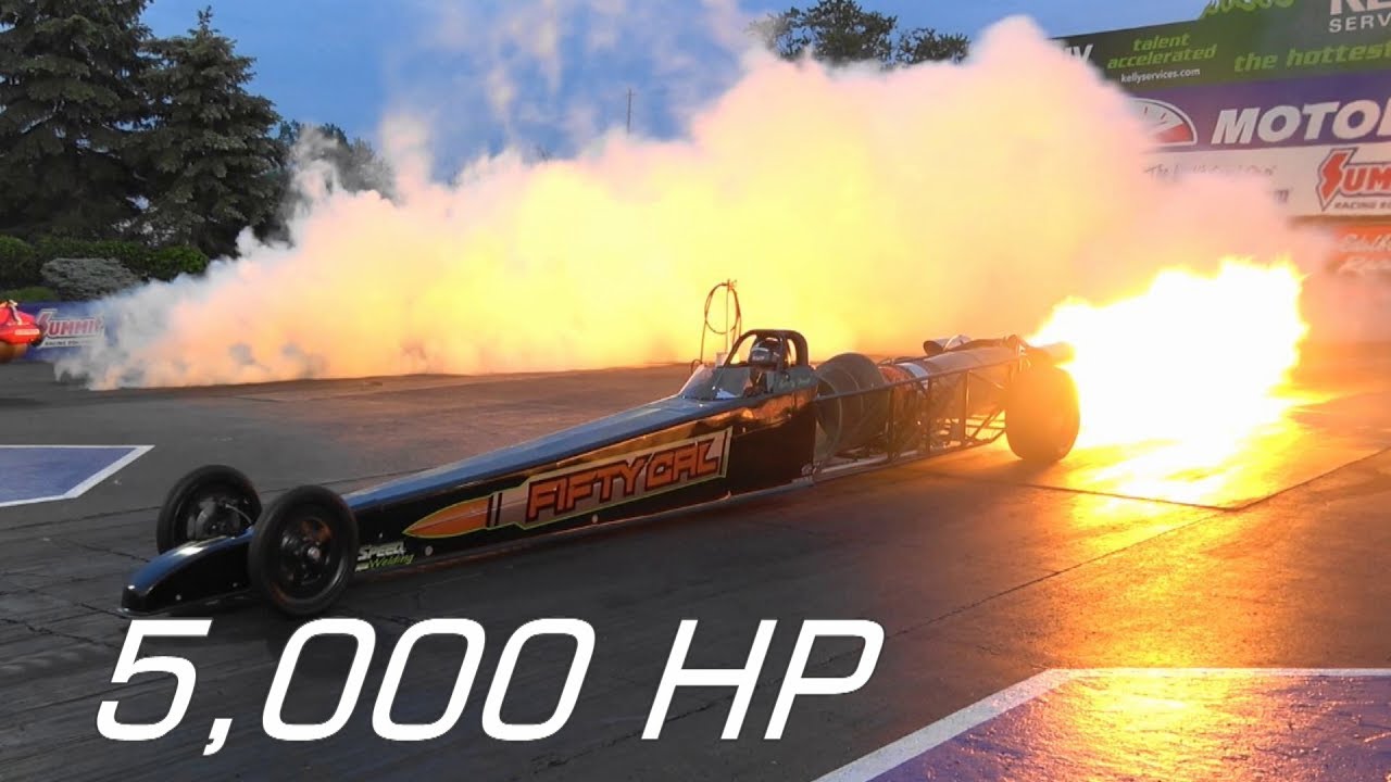 300 MPH 5,000 HP Jet Dragster | MIND BLOWING!