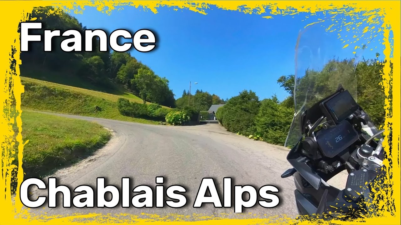 Best motorcycle roads of France - D902 - motorcycle touring in Europe