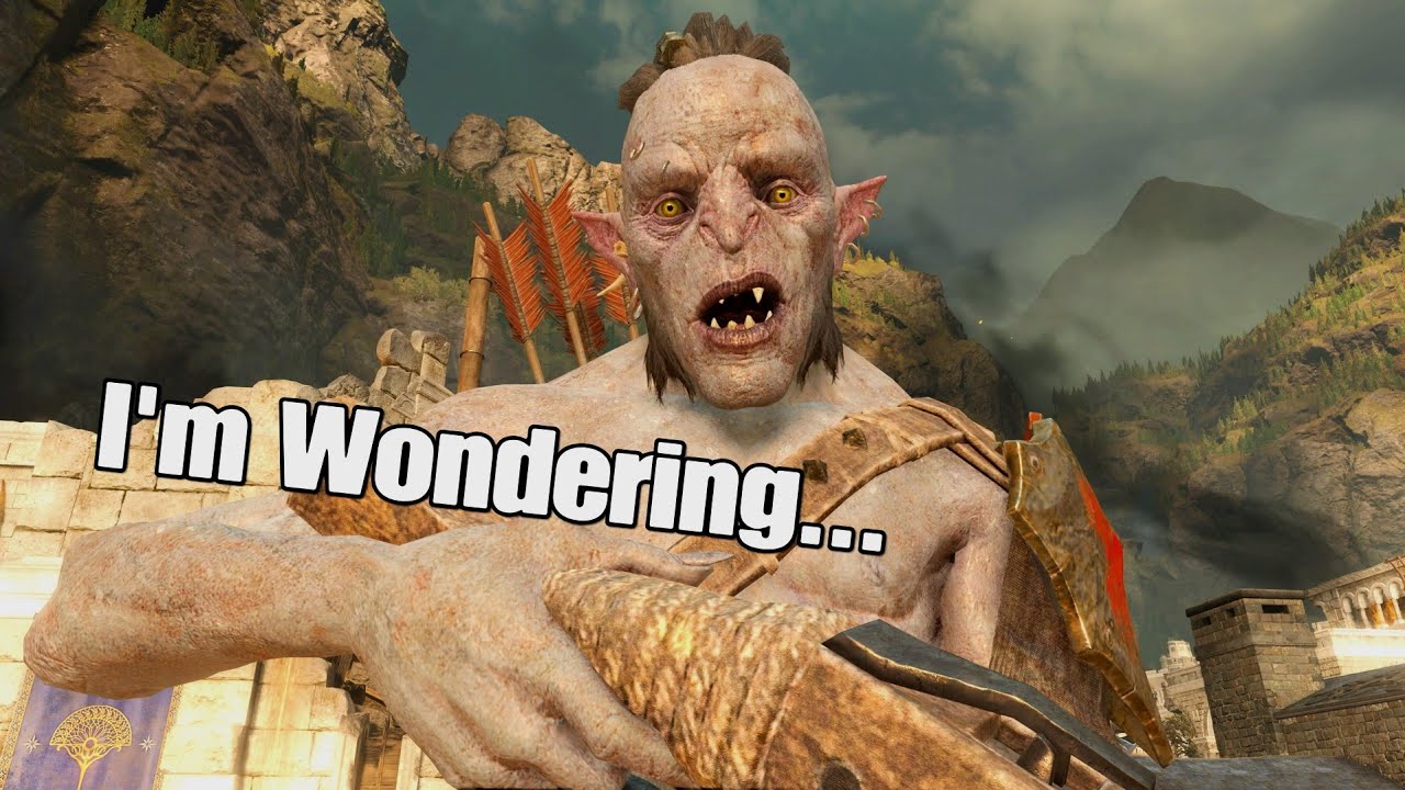 Orc Actually Asks A Good Question - Shadow Of War