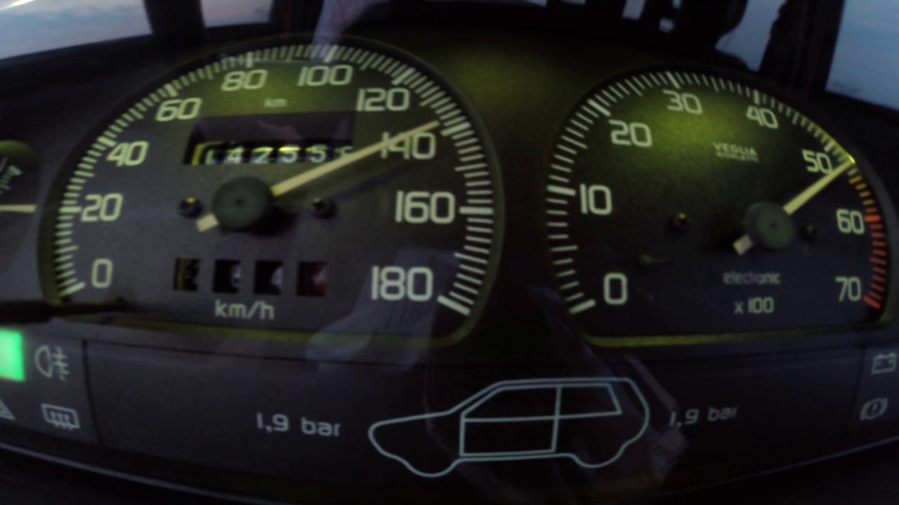 Fiat Uno 1.0 (1998) ➡️ Max Speed Test! Przyspieszenie 0-150 km/h [ONBOARD]
