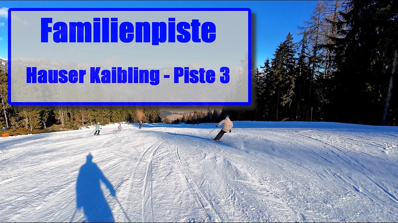 Die perfekte Familienpiste am Hauser Kaibling ⛷️ | Blaue Piste 3 „Höfi Abfahrt“ | POV