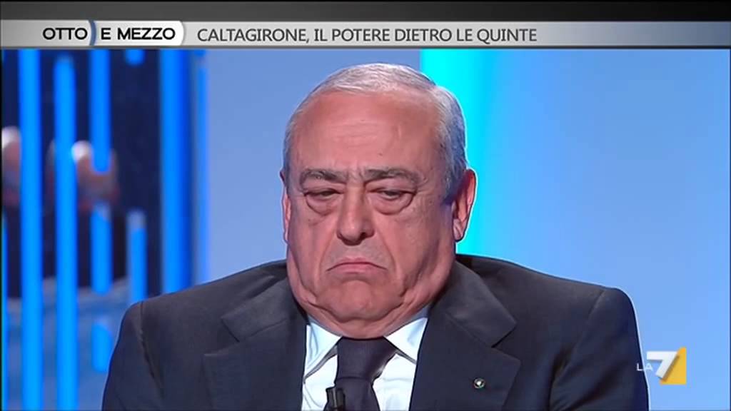 Otto e mezzo 27/06/13 - Ospite l'imprenditore Francesco Gaetano Caltagirone