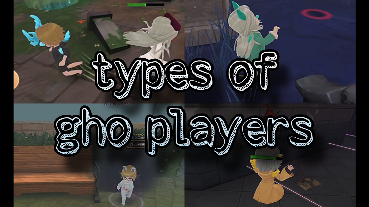 TYPES OF GHO PLAYERS 🫡 - granny house online    (feat lumi)