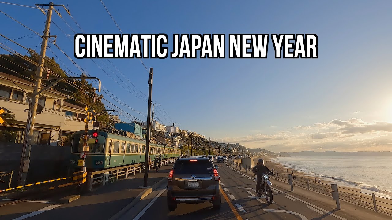 Shonan New Year Morning – Cinematic Drive with Music｜Japan 4K
