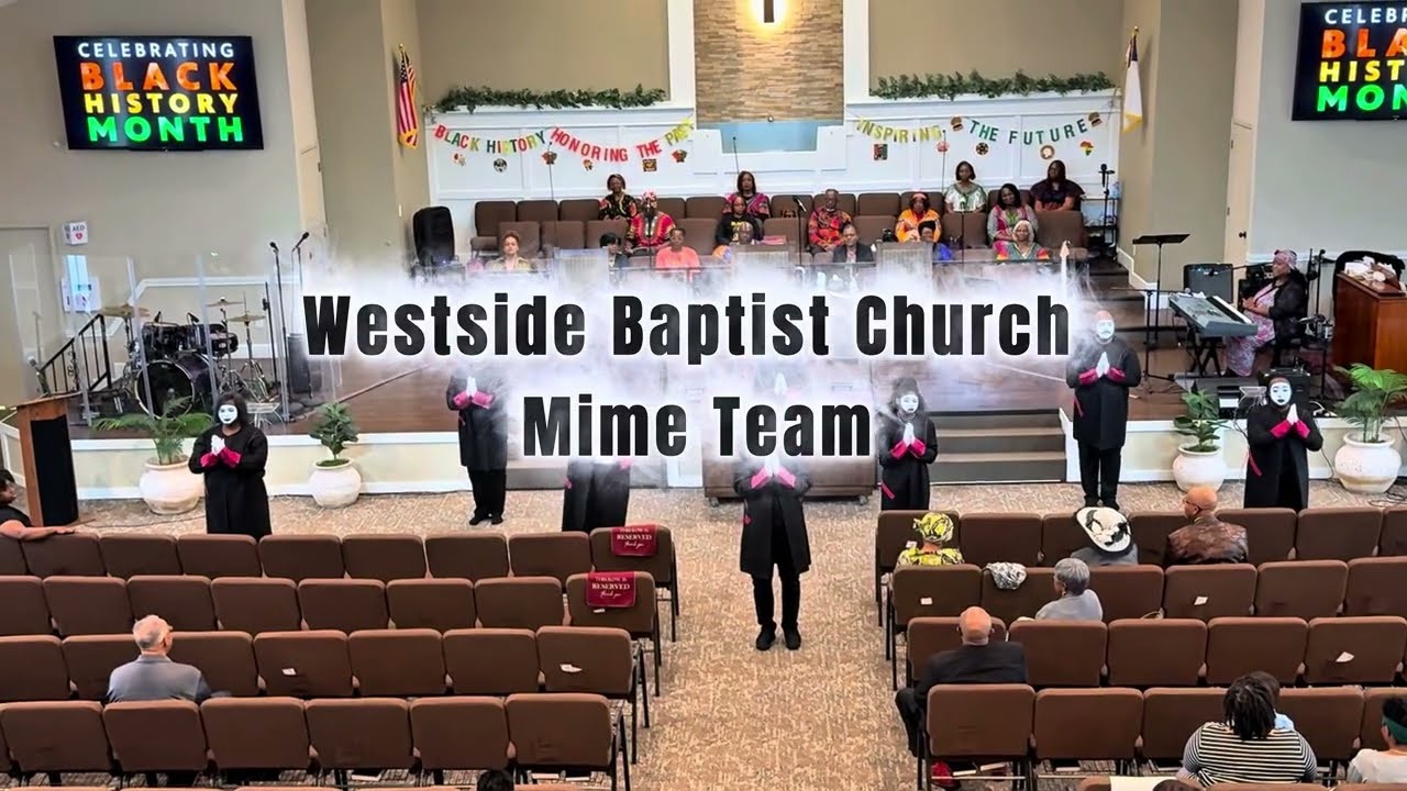 Marvin Sapp - Thank you for it all [Westside Baptist Mime Team]