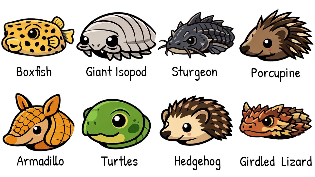 Every Armored Animal Explained in 5 Minutes