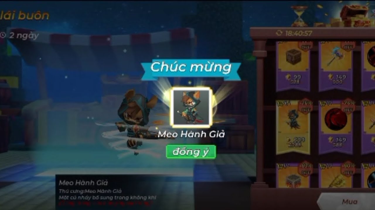 Mua pet nhảy x2 trong shop (Blockman go)