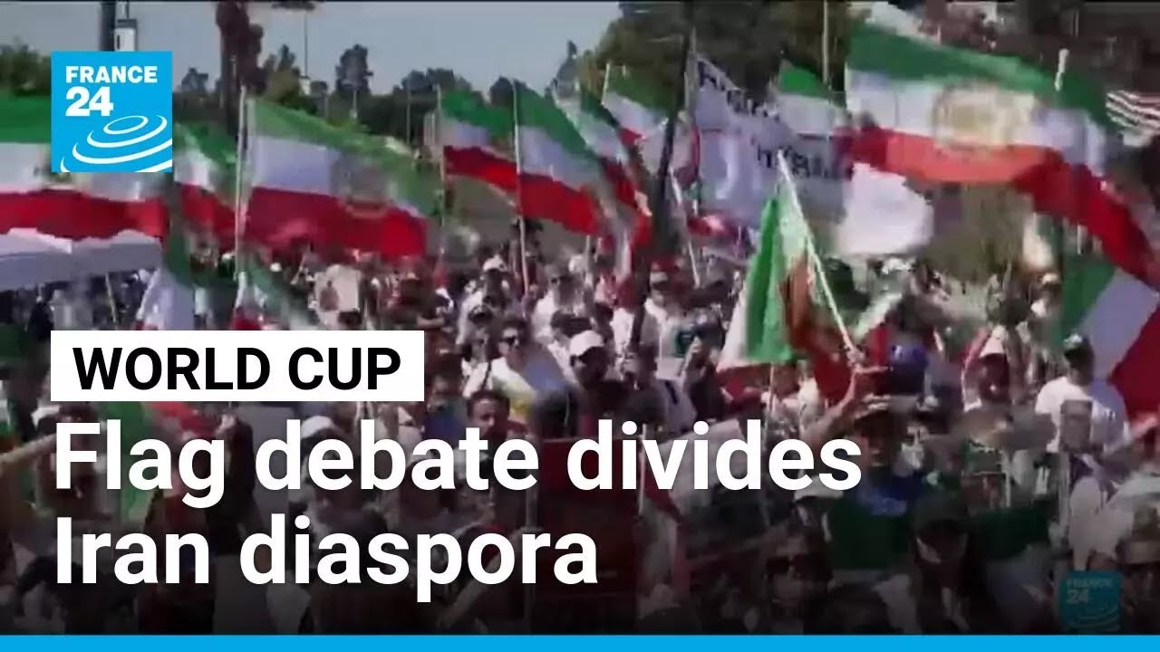 Flag debate divides diaspora as Iran begin World Cup with New Zealand draw &bull; FRANCE 24 English