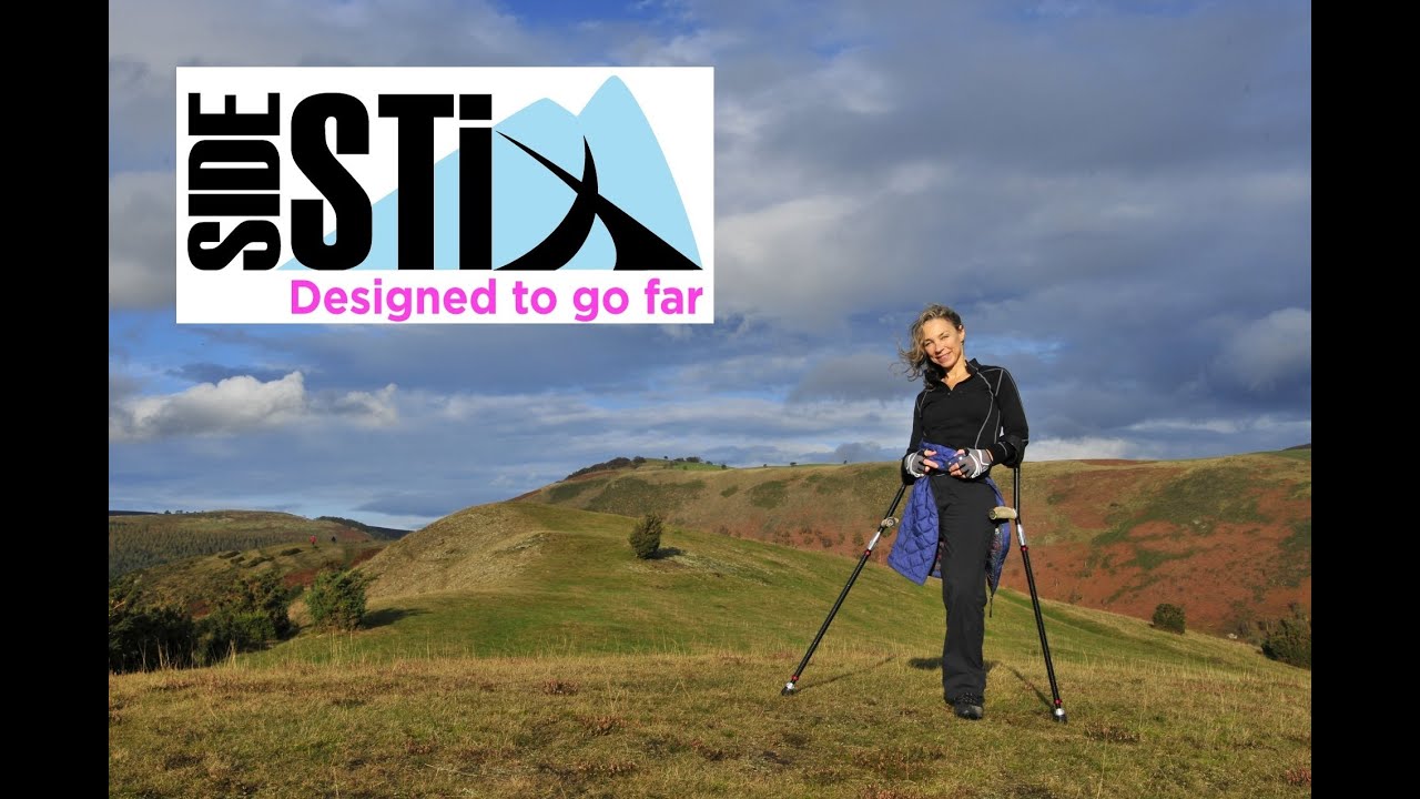 SideStix Forearm Crutches - Designed to go Far!