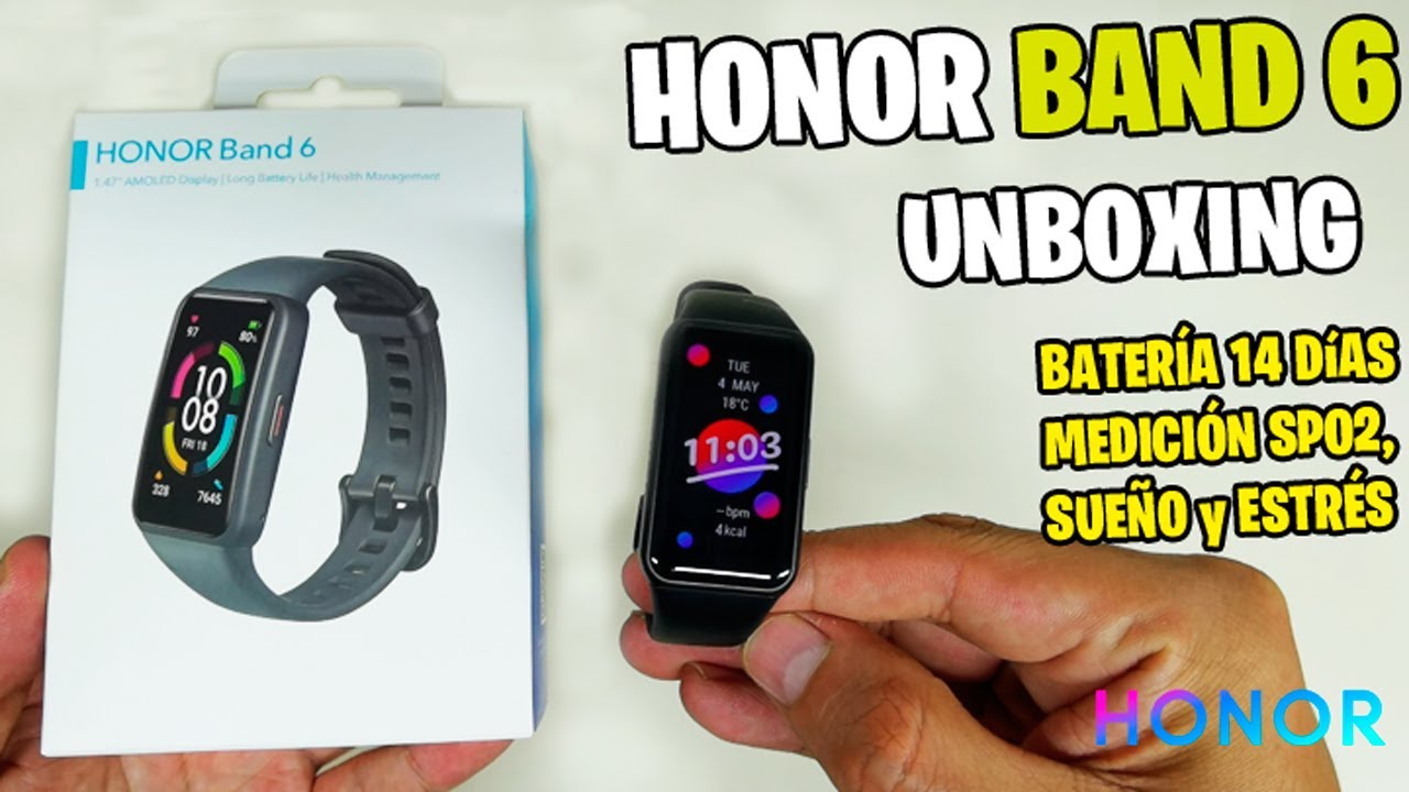 HONOR Band 6 en Perú: Unboxing de la Smartband de BAJO precio y GRAN calidad (Español)
