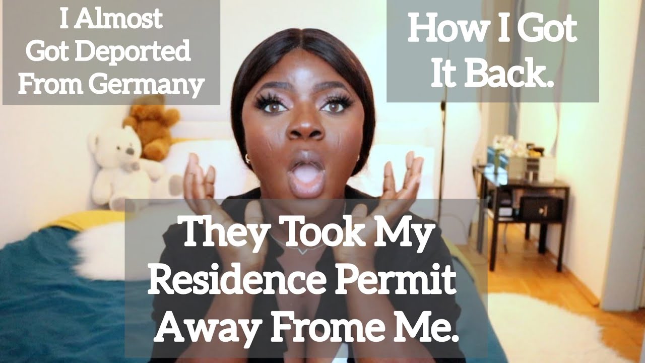 My German Residence Permit Taken Away And How I Got It Back One Year Later | L.I.G  | Dilias Vlog.