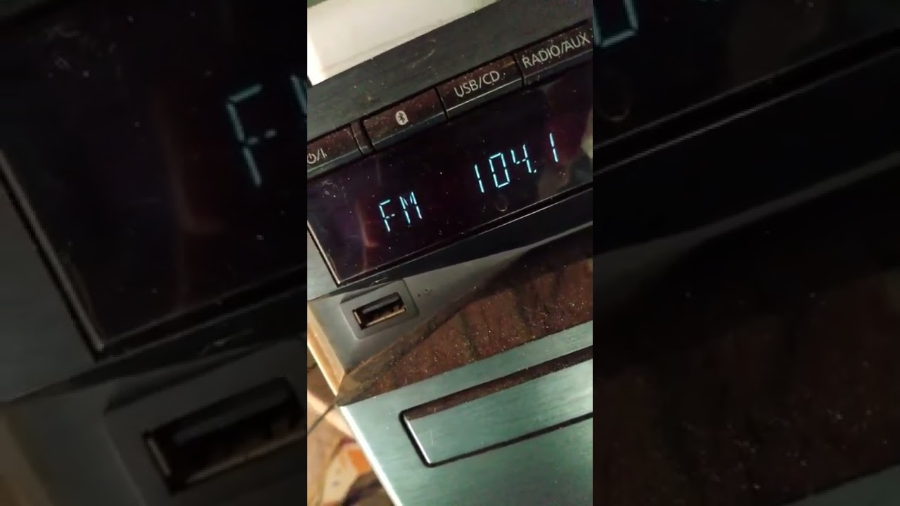 Radio F&oacute;rmula 104.1 CDMX captada en Potrero Del Llano Veracruz