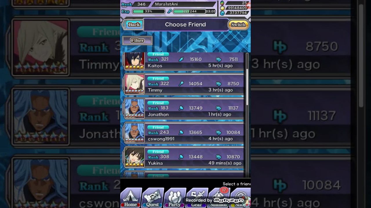 Tales Of Link: TA Ludger Test