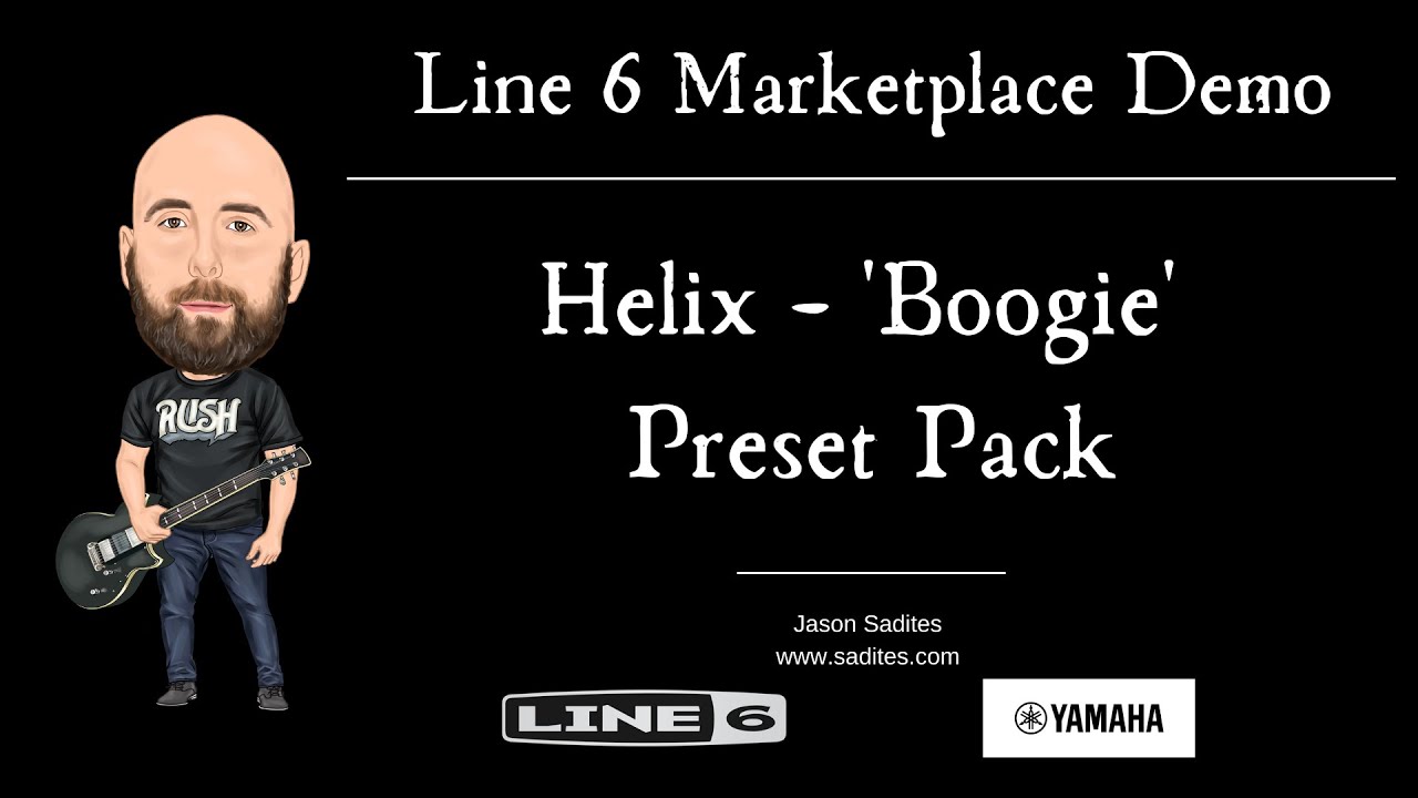 Line 6 Marketplace - Helix/HX Stomp 'Boogie' Preset Pack Demo