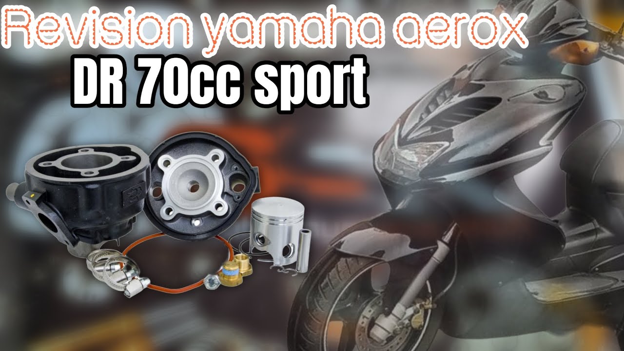 Révision nitro DR 70cc partie 2