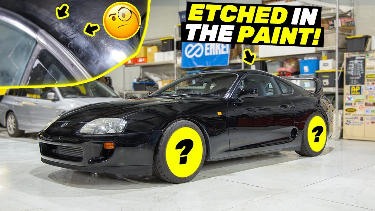 The CHEAP Supra’s Paint Has a SECRET MESSAGE?!