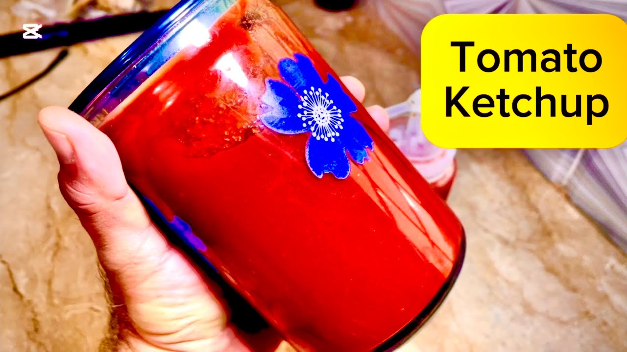 Homemade Classic Tomato Ketchup-Add Magic To Your Food And Enjoy-By Safeda Kitchen (Prof Sahibzada)