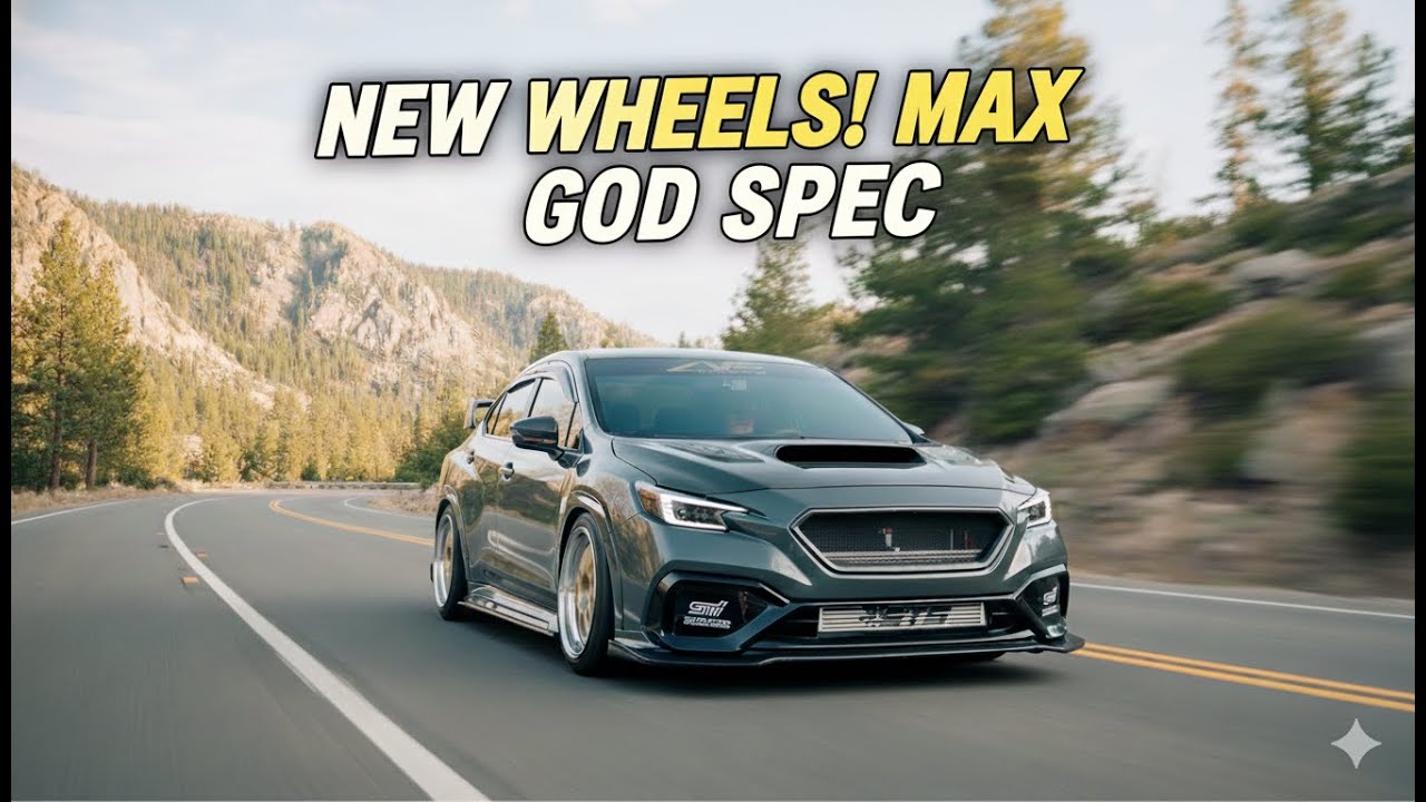WRX получил диски GOD SPEC | Game Over Fitment