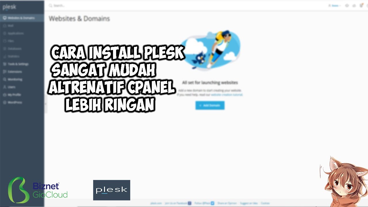 Cara Menginstal Plesk Di VPS Biznet GIo | Altrenatif Dari Cpanel | Setup yang Sangat Mudah