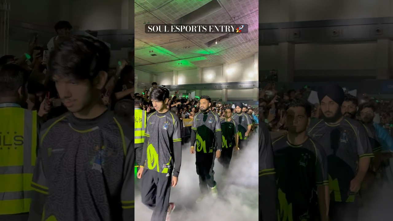 BGIS 2025 SOUL ESPORTS ENTRY🚀 GRAND FINALS #s8ul #bgis #bgmi #shortsfeed #shorts #mortal #bgis2025