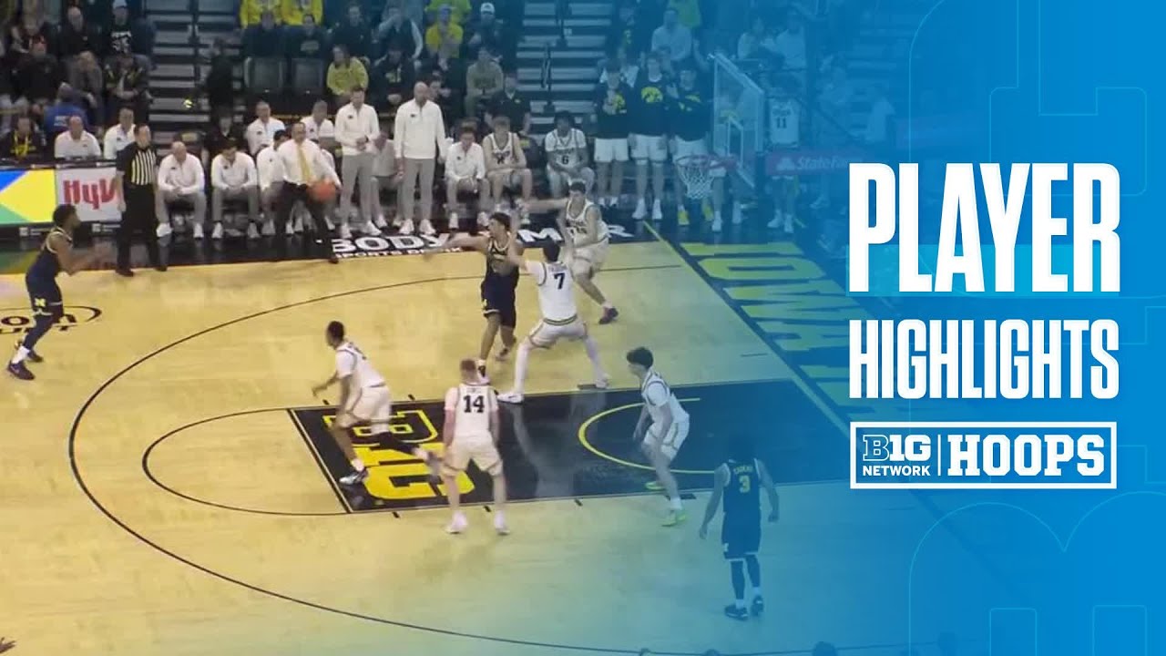 Morez Johnson Highlights vs. Iowa | Michigan Basketball | 03/05/2026