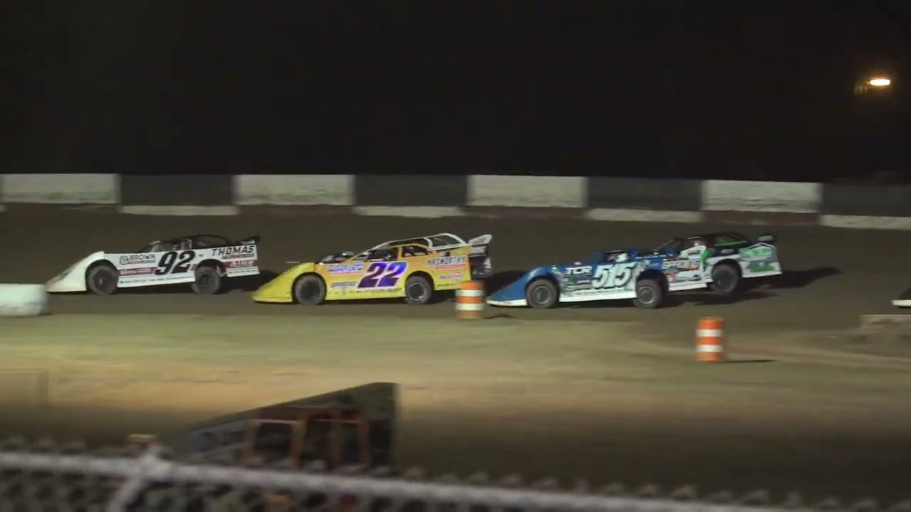 11/28/25 - Heat Race 2 Crate Racin' USA 604 Late Models - 2 cautions