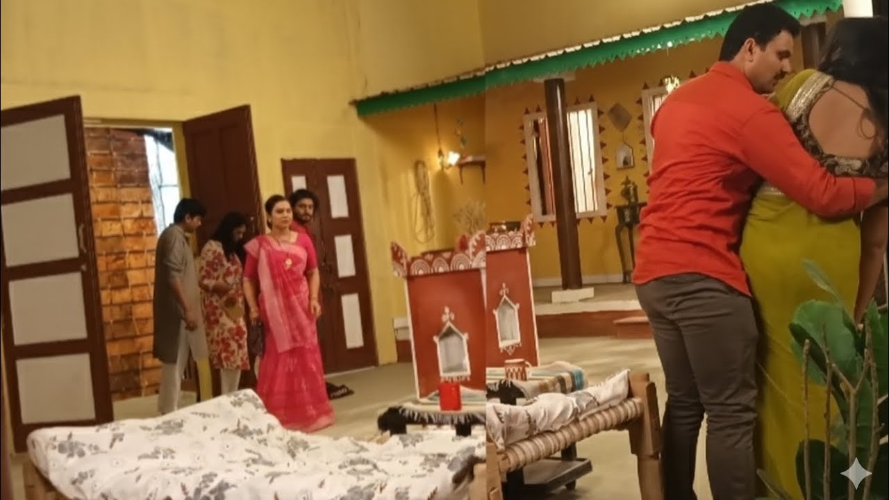 Sangam ne kya kiya Anushree ke sath 🤔😮 rk BTS shoot #viralvideo #trending 