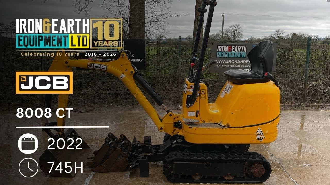 2022 JCB 8008 CT Excavator