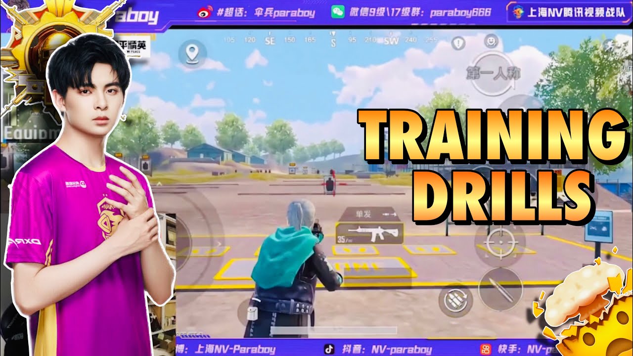 Paraboy Training Drills 🔥🔥| PUBG MOBILE Must watch