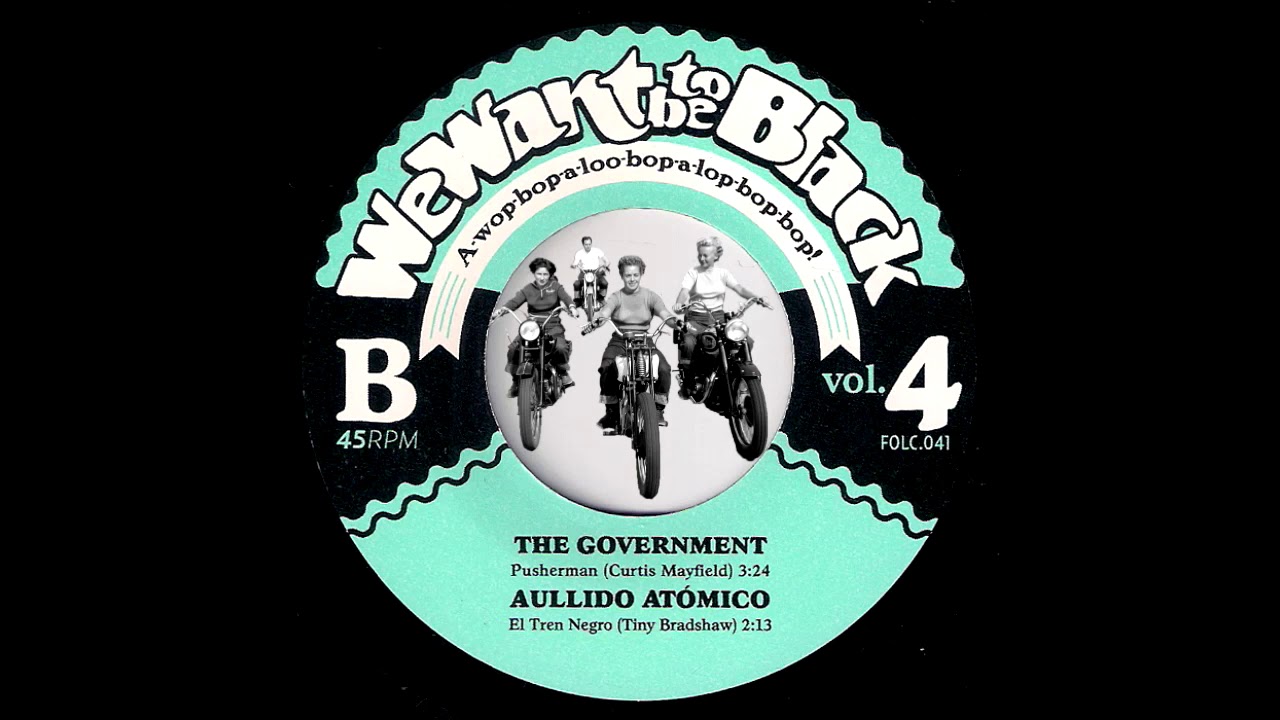 Aullido At&oacute;mico - El Tren Negro (Tiny Bradshow Cover) [Folc Records] 2015 Violent Rock & Roll 45