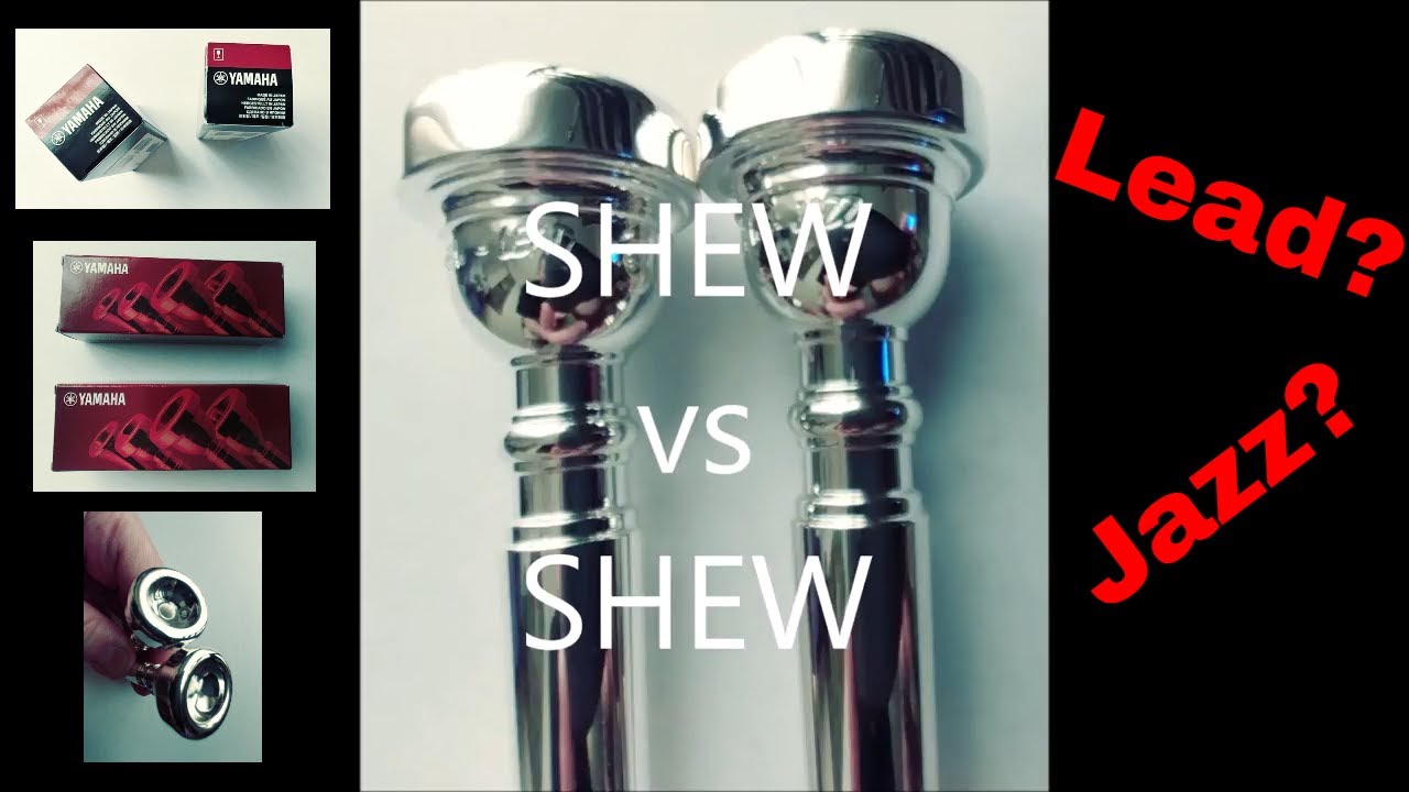 SHEW против SHEW - сравнение мундштуков Yamaha Bobby Shew Lead и Jazz Trumpet!