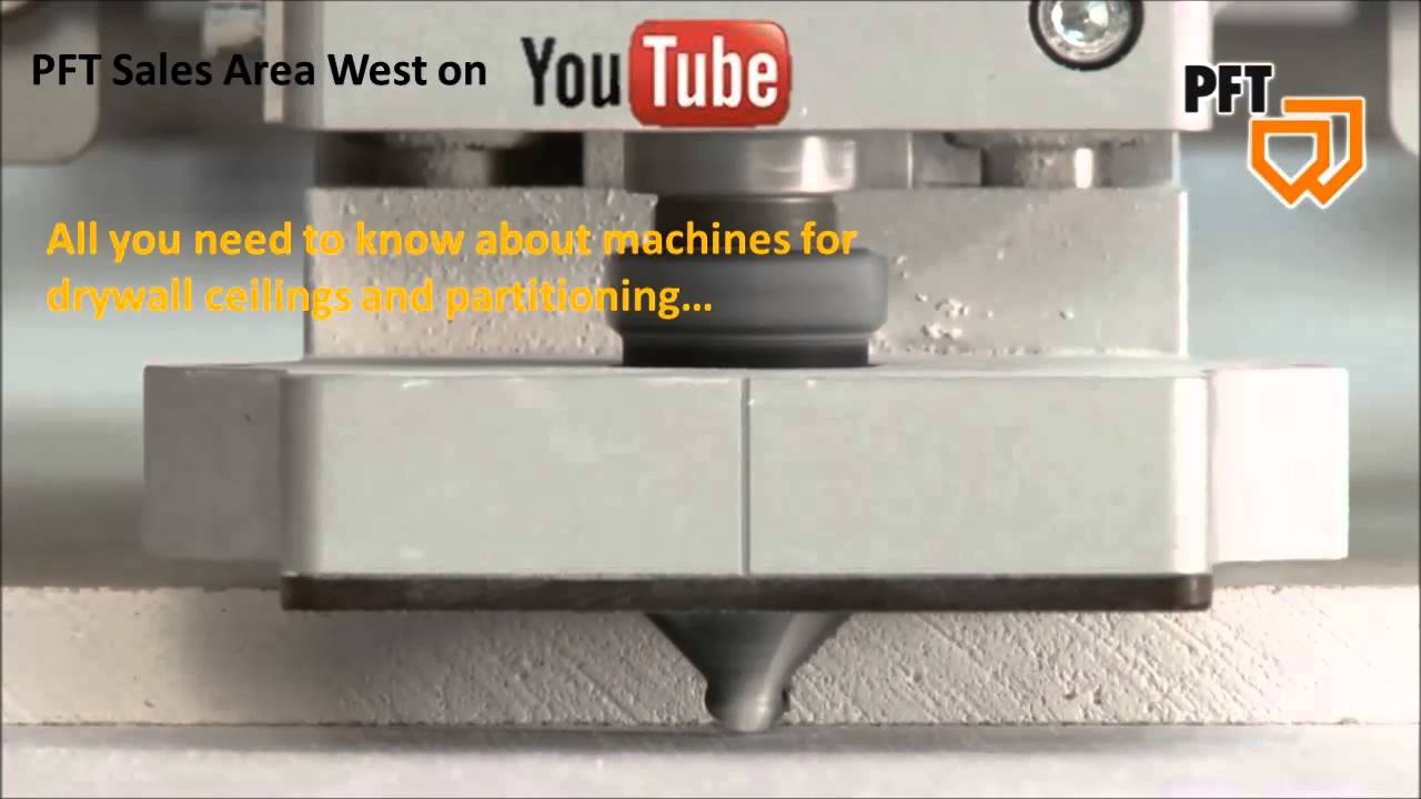 PFT machines for drywall, plastering, paint, floorscreed, mortar...