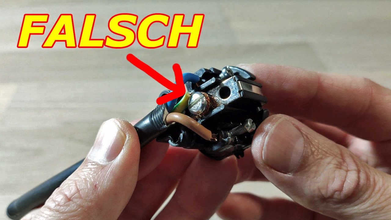 3 FEHLER beim Stecker an Kabel anschließen