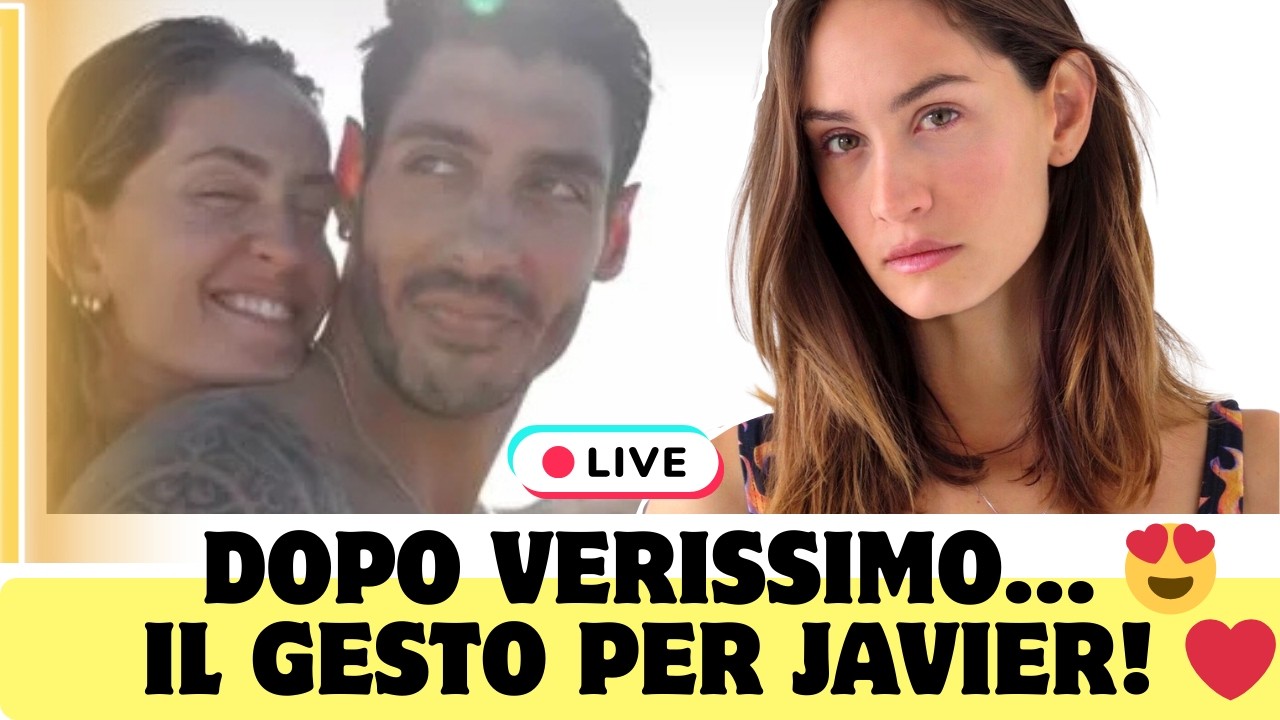HELENA PRESTES NON SI NASCONDE PIÙ! Il gesto inaspettato per Javier in diretta ❤️