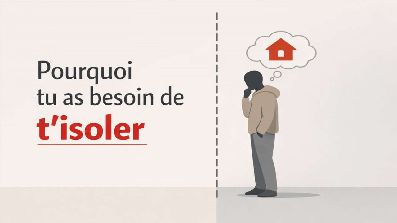 Pourquoi tu as besoin de t'isoler (ce n'est pas de la tristesse)