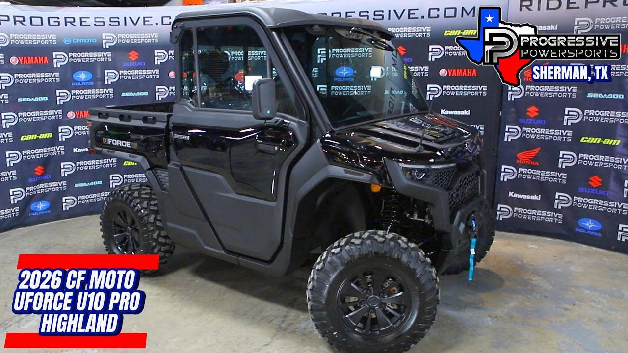 NEW 2026 CFMOTO UFORCE U10 Pro Highland Side by Side UTV For Sale In Sherman, TX
