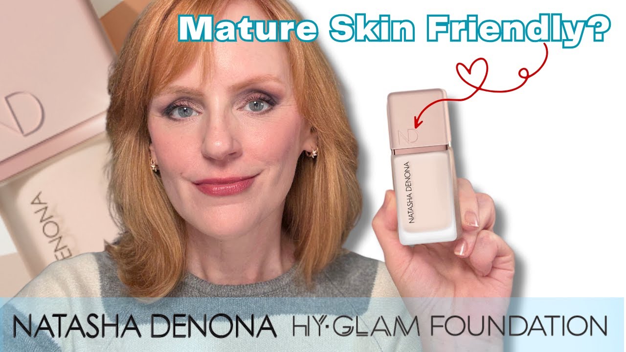 Новая тональная основа NATASHA DENONA Hy Glam Foundation Demo + Тест на стойкость // Подходит для...