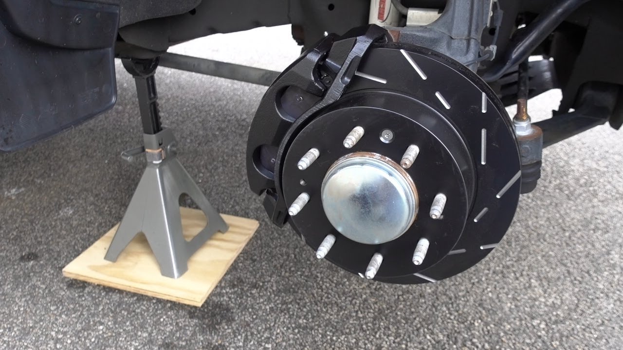 2016 Chevy Silverado 2500HD Brake Upgrade - EBC Rotors - Hawk Brake Pads