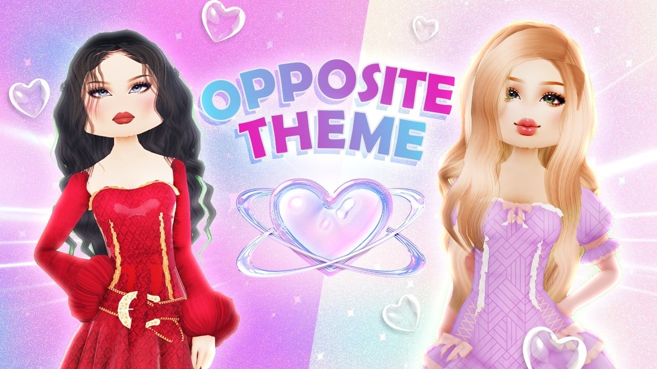 DRESSING UP As The OPPOSITE Theme In DRESS To IMPRESS Roblox..?! (I won *1st place*)