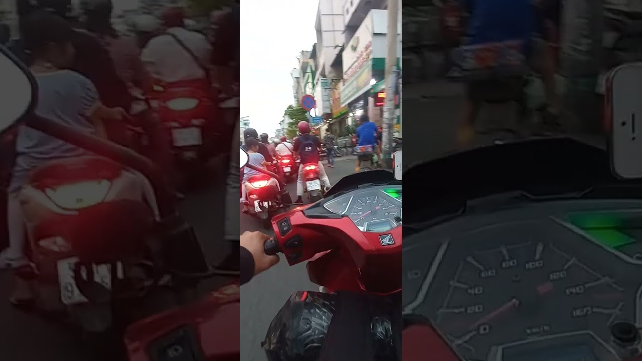 ✅️ Đường phố Sài Gòn chiều tối muộn
