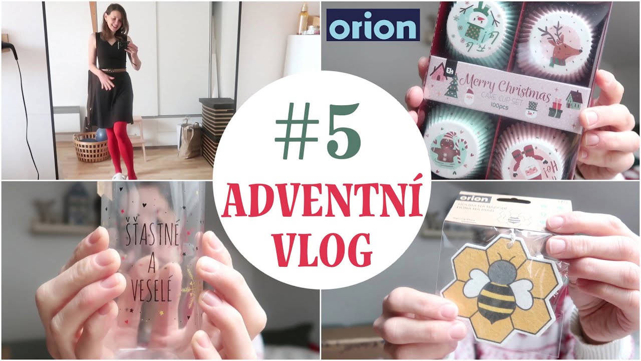 Velký ORION haul 🎁 outfit ke stromečku? 🎄 vlogmas 2025
