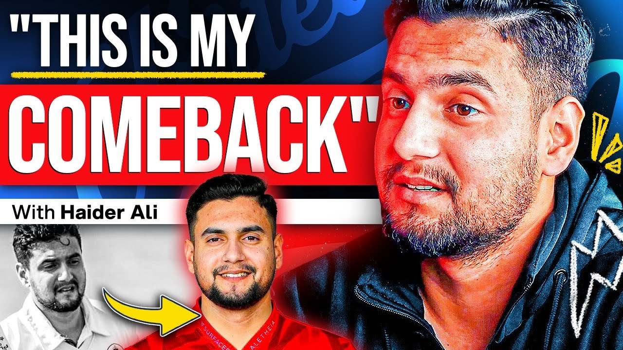HAIDER ALI on Babar Azam Comparison, Performance Dip & Plans for Comeback | Islamabad United Podcast