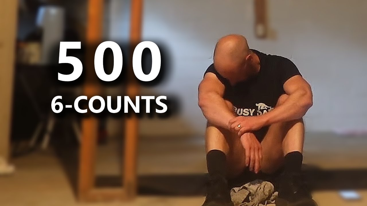 Brutal Burpee Follow Along | 500 6-Counts, 40 Minutes 