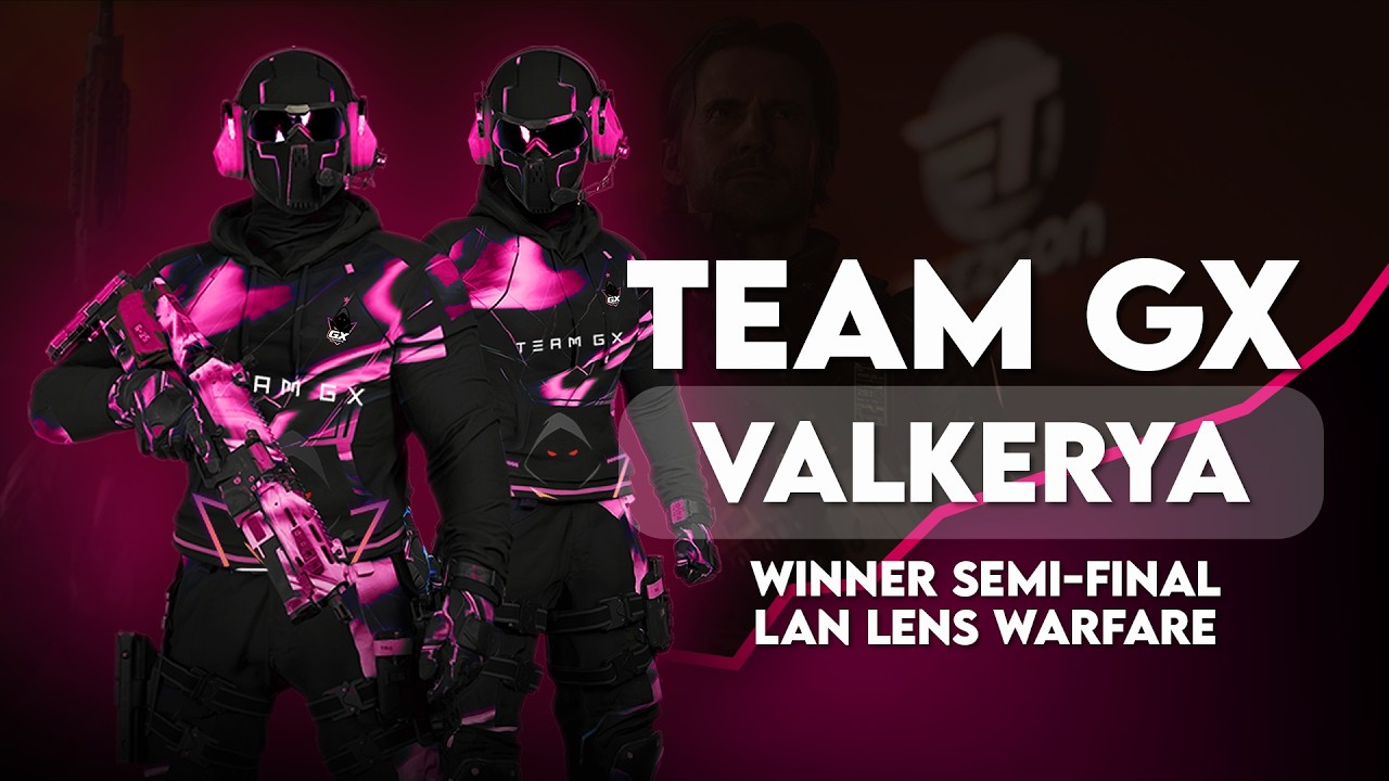 CALL OF DUTY - TEAM GX VS VALKERYA ESPORT - WINNER SEMI-FINAL - LAN LENS E-COFFEE - [REDIFFUSION]