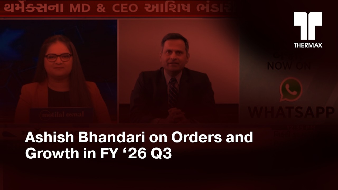 Ashish Bhandari on Orders and Growth in FY ‘26 Q3 | CNBC Bajar Earnings | 09 February 2026