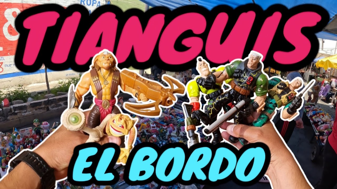 Visitamos EL TIANGUIS DEL BORDO y ENCONTRE los juguetes de PEQUEÑOS GUERREROS #tianguis #fleamarket