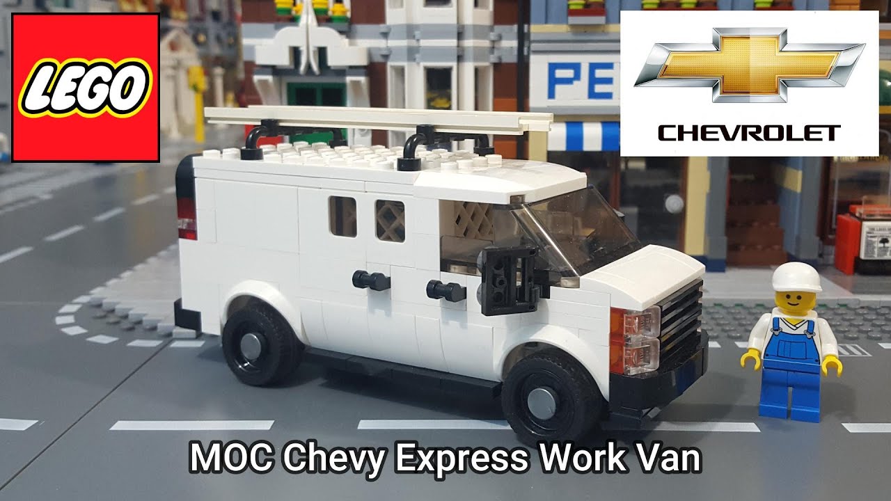 LEGO MOC Chevy Express Work Van