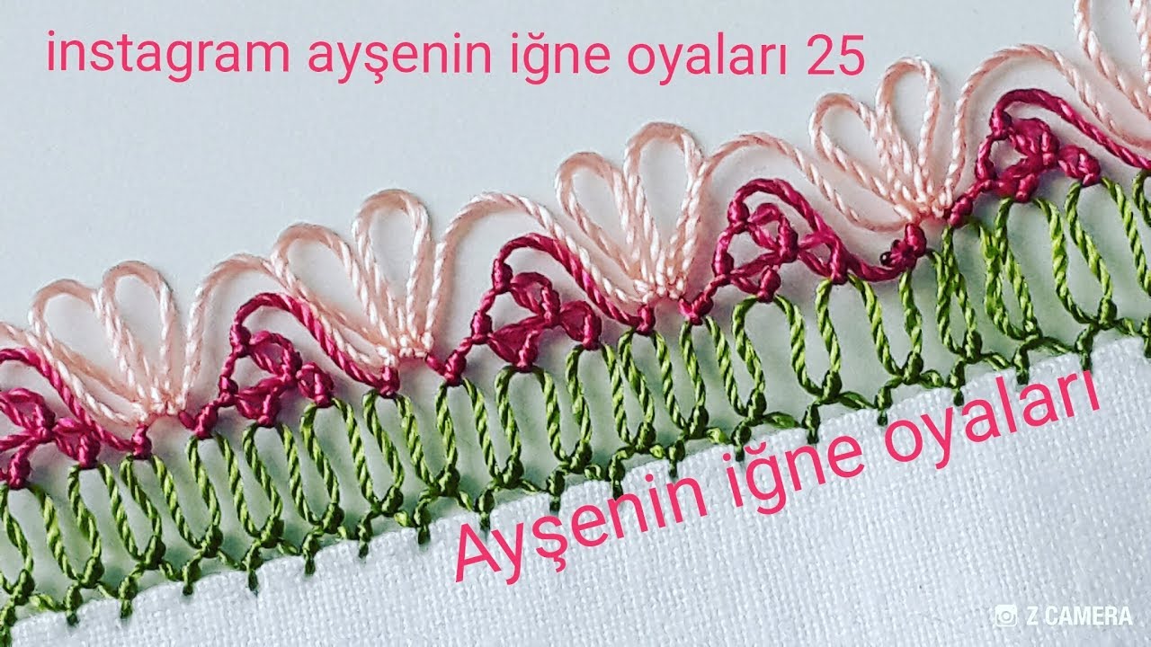 164.model Çıtıpıtı iğne oyası modeli anlatımlı yapılışı 📣